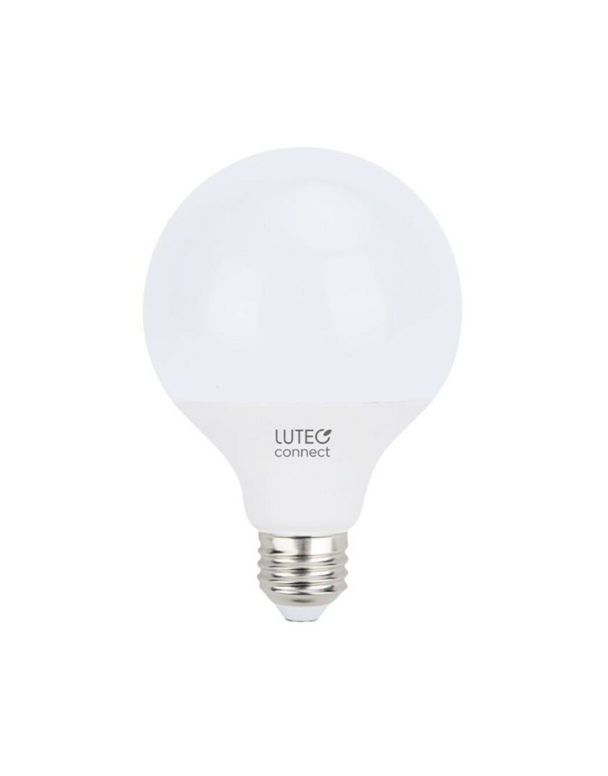 Έξυπνη λάμπα LED G100 E27 10,5W  ρυθμιζόμενο λευκό 2700-6500Κ + RGB Lutec Connect - 1-T8731201316