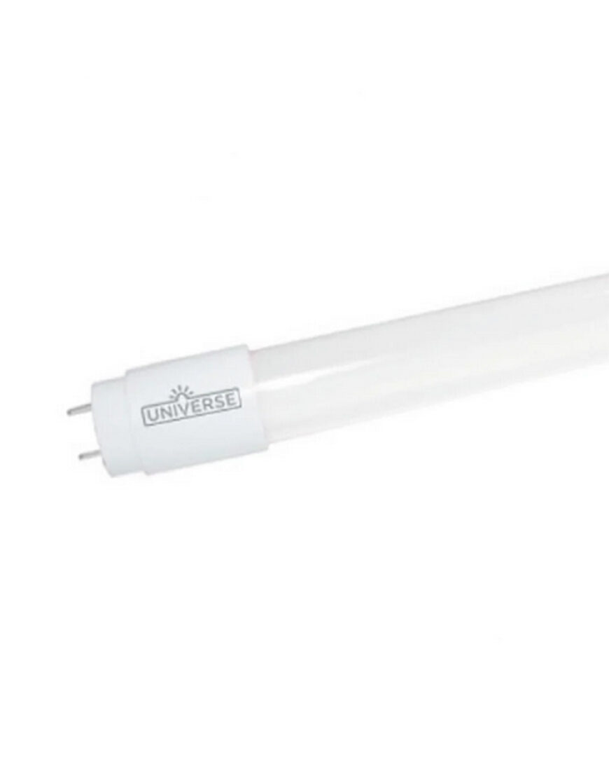 ΛΑΜΠΑ LED SMD T8 (ΜΟΝΗΣ ΤΡΟΦΟΔΟΣΙΑΣ) G13 9W 60cm MEAT 165-265V 875lm 330° UNIVERSE - 2-U003018