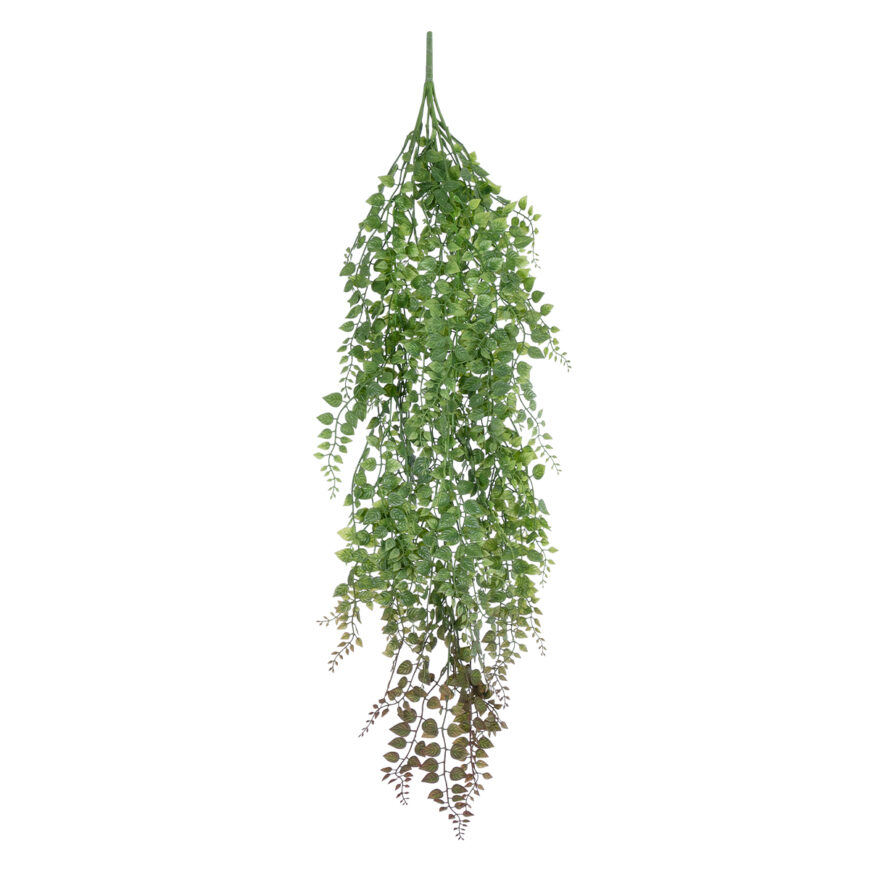 GloboStar® Artificial Garden HANGING ADIANTUM 20838 Τεχνητό Διακοσμητικό Κρεμαστό Κλαδί Αδίαντο Μ20 x Π6 x Υ90cm