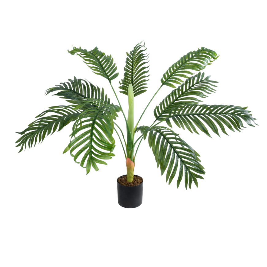 GloboStar® Artificial Garden ARECA PALM PLANT 20936 - Διακοσμητικό Φυτό Αρέκα Φ94 x Υ90cm