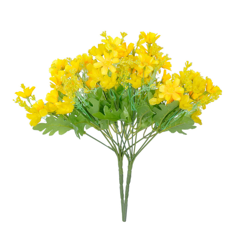 GloboStar® Artificial Garden CHRYSANTHEMUM BRANCH 21134 Τεχνητό Διακοσμητικό Κλαδί Χρυσάνθεμου Y30cm Σετ 2 τεμαχίων