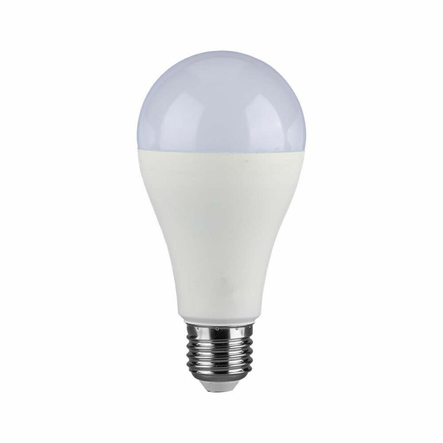 LED Λάμπα E27 A65 17W V-TAC PRO Samsung Chip 200° 1710lm Θερμό Λευκό 3000K – 23687