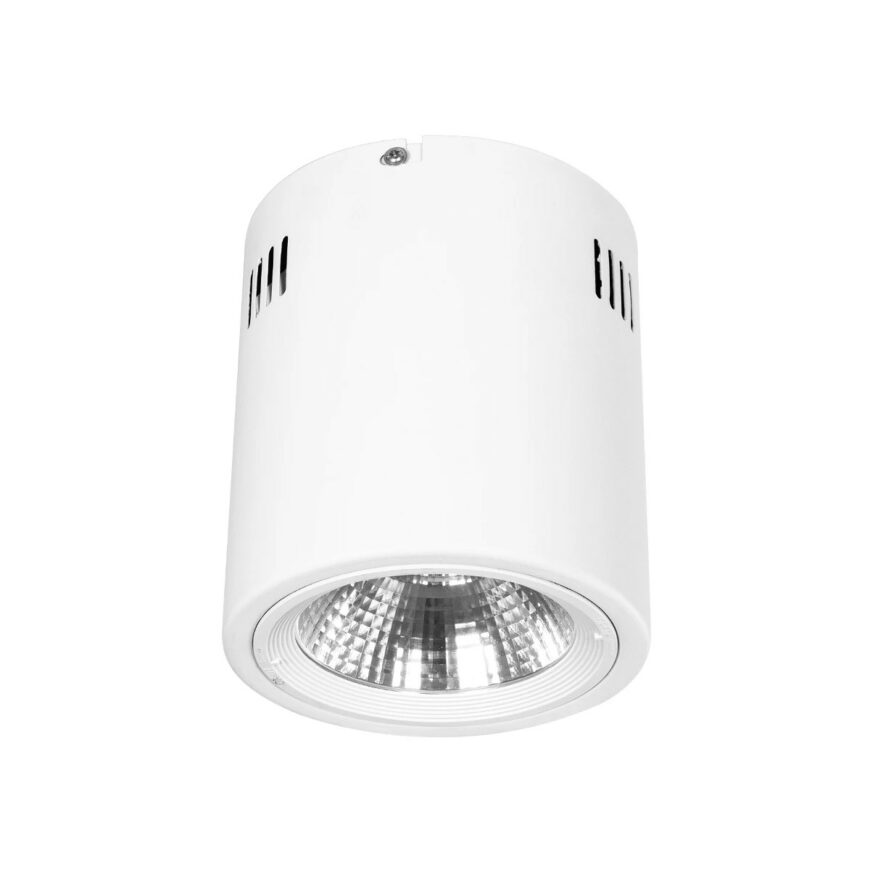 GloboStar® 999-0002 Φωτιστικό Σποτ Οροφής Downlight 15W 1500lm 24° AC 220-240V IP20 Θερμό Λευκό 3000K