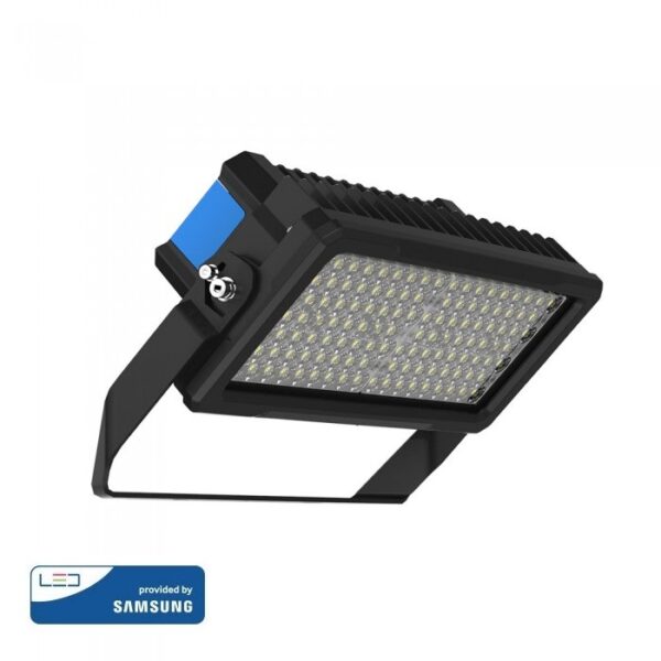 LED Προβολέας 250W V-TAC PRO Samsung Chip 30000lm Τροφοδοτικό Meanwell Μαύρος 120° Αδιάβροχος IP65 Ψυχρό Λευκό 6400K – 500