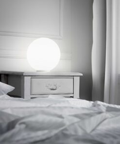 IDEAL LUX Επιτραπέζιο Φωτιστικό MAPA 1xE27 Λευκού Χρώματος – 009131