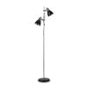IDEAL LUX Φωτιστικό Δαπέδου ELVIS 2xE27 Μαύρου Χρώματος – 001197