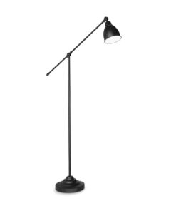 IDEAL LUX Φωτιστικό Δαπέδου NEWTON 1xE27 Μαύρου Χρώματος – 003528