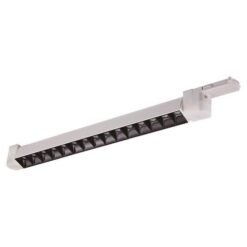 ΣΠΟΤ ΡΑΓΑΣ ΓΡΑΜΜΙΚΟ LED ΜΟΝΟ 15W 4000K 4 ΓΡΑΜΜΩΝ ΛΕΥΚΟ/ ΜΑΥΡΟ PRO EUROLAMP 145-55090