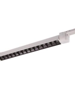 ΣΠΟΤ ΡΑΓΑΣ ΓΡΑΜΜΙΚΟ LED ΜΟΝΟ 15W 4000K 4 ΓΡΑΜΜΩΝ ΛΕΥΚΟ/ ΜΑΥΡΟ PRO EUROLAMP 145-55090