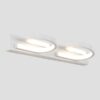 ΦΩΤΙΣΤΙΚΟ ΜΠΑΝΙΟΥ LED 16W 4000Κ 2Φ  ΛΕΥΚΟ EUROLAMP 144-80000