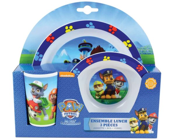 Paw Patrol παιδικό σερβίτσιο φαγητού Ango – 005398