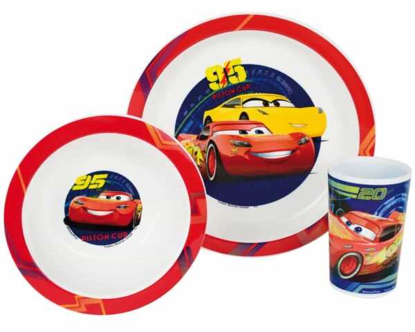 Cars Disney παιδικό σερβίτσιο φαγητού Ango - 005515