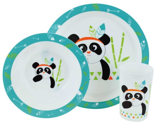 Indian Panda παιδικό σερβίτσιο φαγητού Ango – 005672