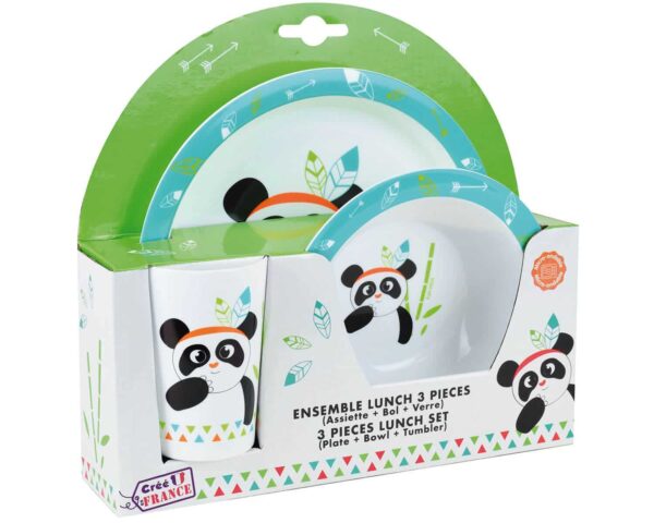 Indian Panda παιδικό σερβίτσιο φαγητού Ango – 005672