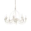 IDEAL LUX Κρεμαστό Φωτιστικό CORTE 8xE14 Λευκού Χρώματος – 005898