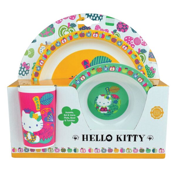 Hello Kitty παιδικό σερβίτσιο φαγητού Ango – 005988