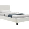 Bed Nevil pakoworld PU white matte 100×200 006-000012