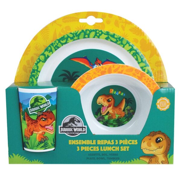Jurassic World παιδικό σερβίτσιο φαγητού Ango – 006066
