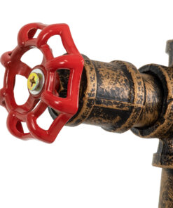 GloboStar® SWIFTWALKER 00660 Vintage Industrial Κρεμαστό Φωτιστικό Οροφής Τρίφωτο 3 x E27 Μπρούτζινο Μεταλλικό Πλέγμα Μ85 x Π29.5 x Υ55cm