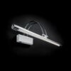 IDEAL LUX Απλίκα Τοίχου BOW LED 8W 3000K Χρώματος Χρωμίου – 007021
