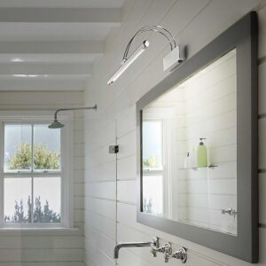 IDEAL LUX Απλίκα Τοίχου BOW LED 4.5W 3000K Χρωμίου – 007045