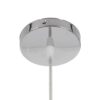 GloboStar® TAHITI 00710 Vintage Κρεμαστό Φωτιστικό Οροφής Μονόφωτο 1 x E27 Μπεζ Ξύλινο Bamboo Φ38 x Y50cm