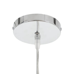 GloboStar® MANGEA 00717 Vintage Κρεμαστό Φωτιστικό Οροφής Μονόφωτο 1 x E27 Καφέ Ξύλινο Μπαμπού Φ100 x Y59cm