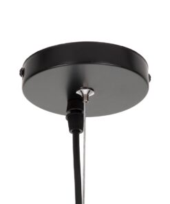 GloboStar® FREYA 00745 Μοντέρνο Κρεμαστό Φωτιστικό Οροφής Μονόφωτο 1 x E27 Λευκό Γυάλινο Φ24 x Υ35cm