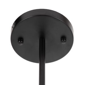 GloboStar® JOLIET 00778 Μοντέρνο Φωτιστικό Οροφής Δίφωτο 2 x G9 AC 230V Μαύρο – Χρυσό Μεταλλικό Πλέγμα Μ93 x Π20 x Υ100cm