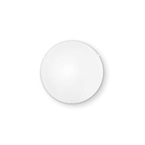IDEAL LUX Φωτιστικό Οροφής SIMPLY 1xE27 Λευκού Χρώματος – 007960