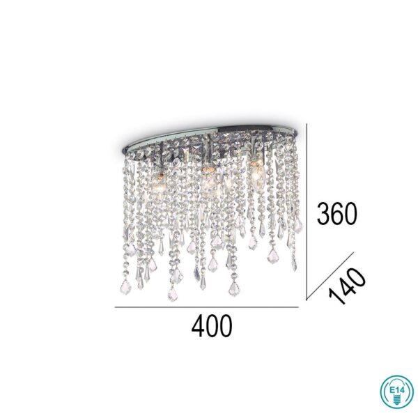 IDEAL LUX RAIN PL3 – 008370