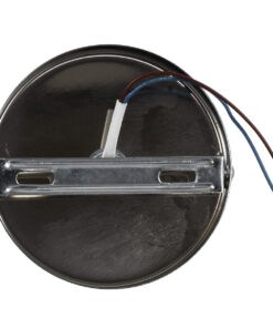 GloboStar® SARA 00844 Μοντέρνο Φωτιστικό Οροφής / Τοίχου Μονόφωτο 1xE27 Μεταλλικό Ασημί Νίκελ Φ10 x Υ10.3cm