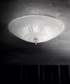IDEAL LUX Φωτιστικό Οροφής SHELL 4xE27 Κρύσταλλο – 008615