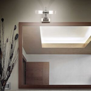 IDEAL LUX Απλίκα Τοίχου DOUBLE 2xG9 Χρωμίου – 008851
