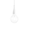 IDEAL LUX Κρεμαστό Φωτιστικό MINIMAL 1xE27 Λευκού Χρώματος – 009360