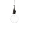 IDEAL LUX Κρεμαστό Φωτιστικό MINIMAL 1xE27 Μαύρου Χρώματος – 009407