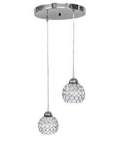 CHRIS 2L PENDEL NIKEL CRYSTAL Heronia – 01-0298