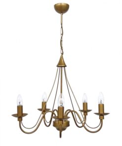 S-11 5/L GOLD MAT ΠΟΛΥΦΩΤΟ ΚΕΡΙ Heronia – 01-0308