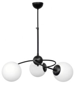 TOP/3L BLACK-WHITE  ΜΟΝΤΕΡΝΟ ΠΟΛΥΦΩΤΟ ΜΕ ΜΠΑΛΕΣ Heronia – 01-0309