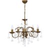 BISTRO/5L GOLD MAT ΠΟΛΥΦΩΤΟ Ε/14 ΚΕΡΙ ΜΕ ΚΡΥΣΤΑΛΛΑ Heronia – 01-0314