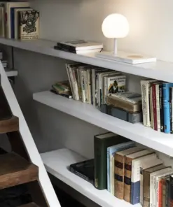 Faro Barcelona NIKO GLASS Επιτραπέζιο Φωτιστικό LED σε Λευκό Χρώμα 7W 3000K – 01007A