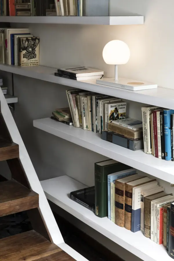 Faro Barcelona NIKO GLASS   Επιτραπέζιο Φωτιστικό LED σε Λευκό Χρώμα 7W 3000K  – 01007A