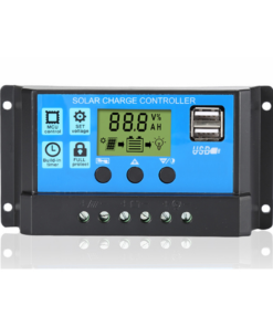 Ρυθμιστής Φόρτισης 12/24V 10Α Νυχτερινής Λειτουργίας + Χρονοδιακόπτη ACA – 01012V