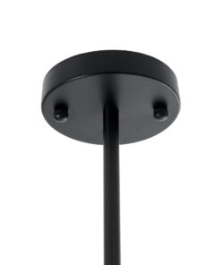 GloboStar® TUBING 01013 Vintage Industrial Κρεμαστό Φωτιστικό Οροφής Πολύφωτο 4 x E27 AC220-240V – Φ27 x Υ47cm – Μαύρο Μεταλλικό Πλέγμα – 5 Χρόνια Εγγύηση