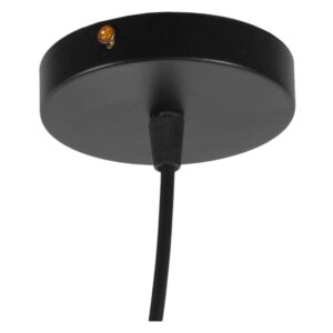 GloboStar® FERCLA 01223 Μοντέρνο Κρεμαστό Φωτιστικό Οροφής Μονόφωτο Χάλκινο Μεταλλικό Καμπάνα Φ39 x Y23cm