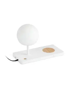 Faro Barcelona NIKO Επιτραπέζιο Φωτιστικό LED σε Λευκό Χρώμα 7W Η/Υ Διαχύτης 3000K – 01025A