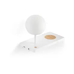 Faro Barcelona NIKO Δεξί Φωτιστικό Τοίχου LED σε Λευκό Χρώμα 7W 3000K – 01009A