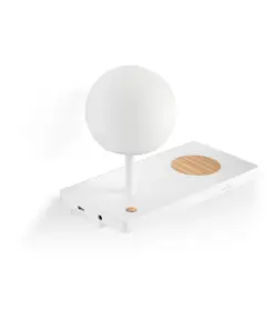 Faro Barcelona NIKO Δεξί Φωτιστικό Τοίχου LED σε Λευκό Χρώμα 7W 3000K – 01009A