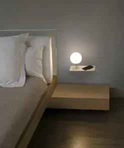 Faro Barcelona NIKO PC Δεξί Φωτιστικό Τοίχου Διαχύτης Η/Υ LED σε Λευκό Χρώμα 7W 3000K – 01027A