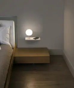 Faro Barcelona NIKO GLASS Επιτραπέζιο Φωτιστικό LED σε Λευκό Χρώμα 7W 3000K – 01007A